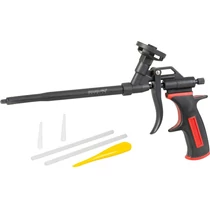 Pisztoly Strend Pro Premium FG107, alumínium, króm, szerelőhabhoz