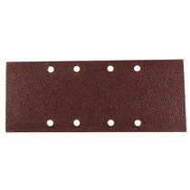 Csiszolópapír készlet, rezgőcsiszolóhoz VED-15, 115x230 mm, P40, lyukakkal, csomag 10 db