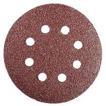 Tépőzáras csiszolókorong 8 Lyukas 125mm P40 ( 10db/csomag ) (A/10)