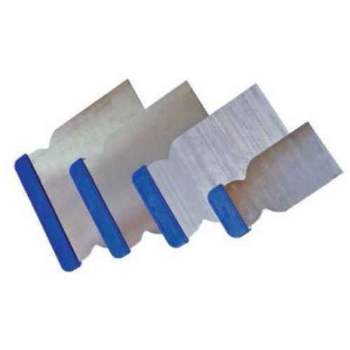 11071 - felület kaparó szett, 4db, kék műanyag markolat (BM)