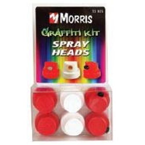 31025 - SPRAY fejek (graffiti KIT), szett 6 db, 