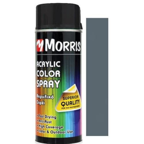 43570 - színspray, magasfényű kékesszürke, MORRIS 400ml, RAL7031