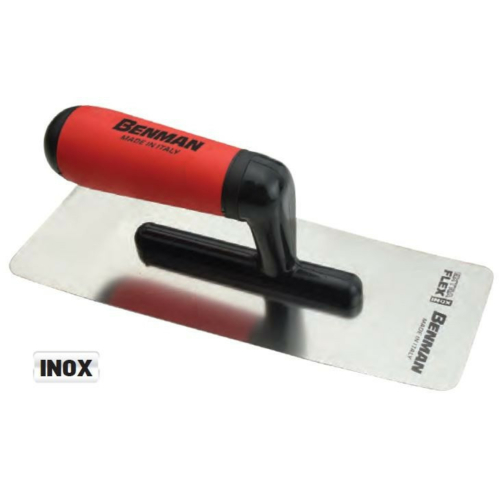 75198 - velencei vakolókanál extra FLEX inox (rozsdamentes acél) matt felületű, gumi markolat 200x0