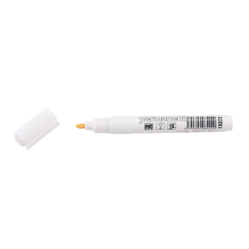 Lev alkoholos jelölőfilc, vastag hegyű, permanent marker fehér 
