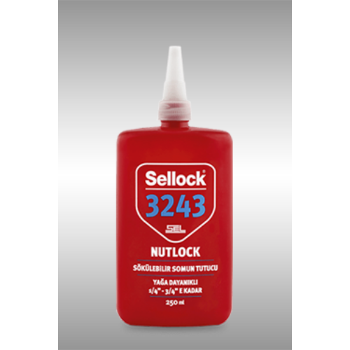 Selsil Nutlock 3243 csavarrögzítő közepes 25mm-ig  50ml