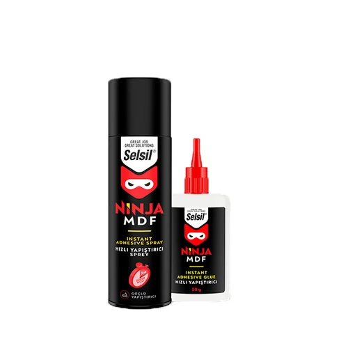 Selsil Ninja MDF Pillanatragasztó (50g + 200 ml aktivátor)