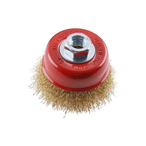 Lev Festa fazékkefe, hullámos, réz bevonatú 75mm Lev Festa fazékkefe, hullámos, réz bevonatú 75mm