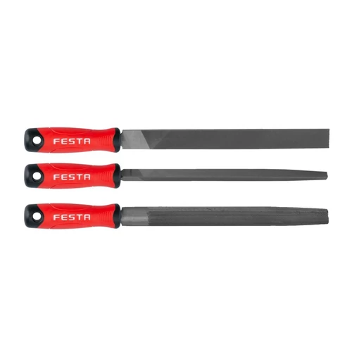 Lev Festa fémreszelő készlet 3 féle, 2 finomság 250mm