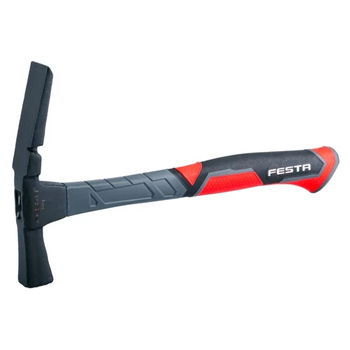 Lev Festa kőműves kalapács 600g, 37cm, üvegszálas nyél, szöghúzó núttal