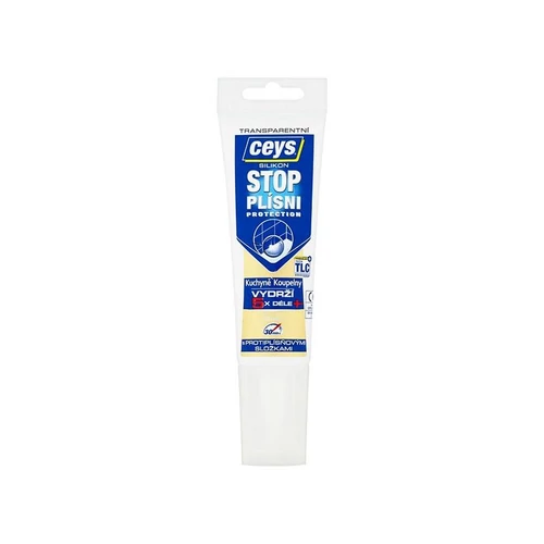 Szilikon Ceys Stop penész, átlátszó, tubus 125 ml