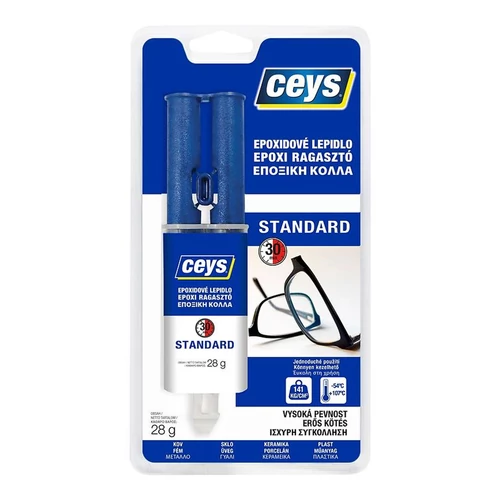 Ragasztó Ceys EPOXICEYS, standard fecskendős, 28 g