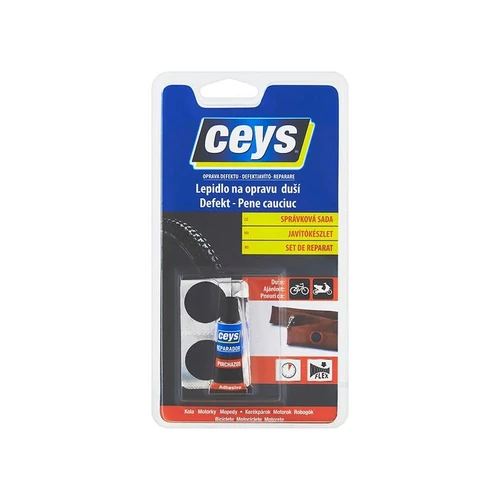Ragasztó Ceys DEFEKT JAVÍTÓ, belső gumi javító ragasztó, 5 ml