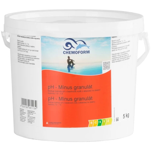 Készítmény Chemoform 0811, medencéhez, pH mínusz, granulátum, csomag 5 kg