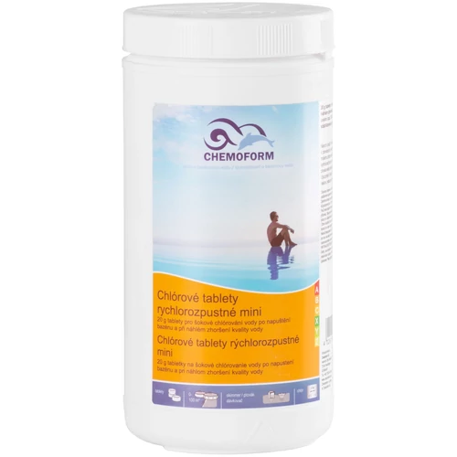 Tabletta Chemoform 4601, 20 g, klóros, gyorsan oldódó, csomag 1 kg