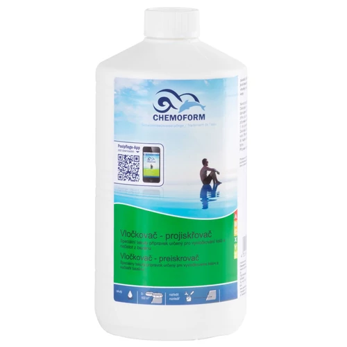 Készítmény Chemoform 0901, medencéhez, Flockfix pelyhesítő, tisztító, csomag 1 liter