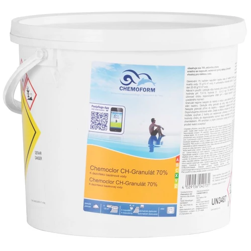 Klór Chemoform 0605, granulátum, 70%, 5 kg-os csomag