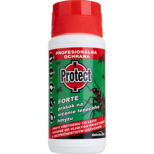 Por PROTECT FORTE, hangyák és kúszó rovarok ellen, 100 g