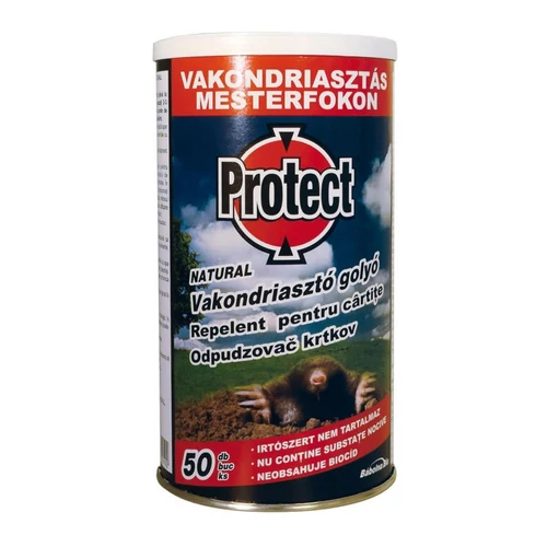 Vakondriasztó PROTECT NATURAL, 50 db golyó