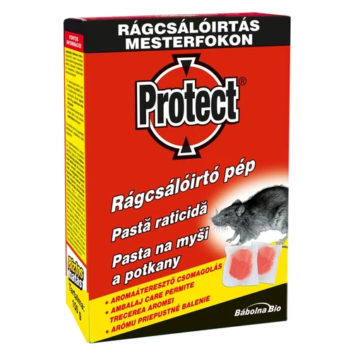 Paszta PROTECT, egerek és patkányok ellen, 150 g