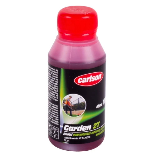 Olaj carlson GARDEN 2T, API TC, 100 ml