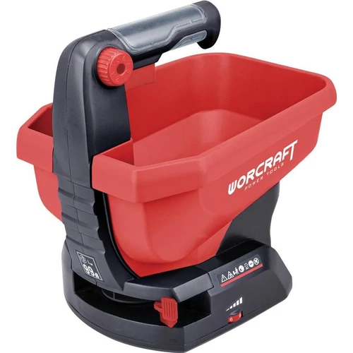 Szóró Worcraft CHSP-S20Li ShareSYS, ömlesztett anyagokhoz, 20V Li-Ion, 3,6 liter