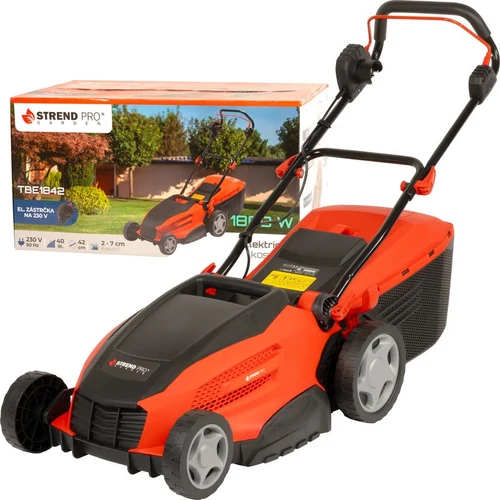Fűnyíró Strend Pro TBE1842, elektromos, 1,8 kW, vágásszélesség 42 cm