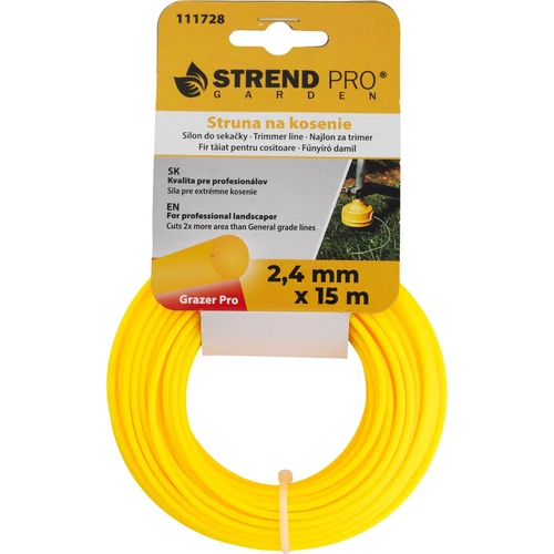 Damil vágáshoz Grazer Pro 2,4 mm, H-15 m, kerek