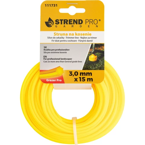 Damil vágáshoz Grazer Pro Hepta 3,0 mm, H-15 m, HEX