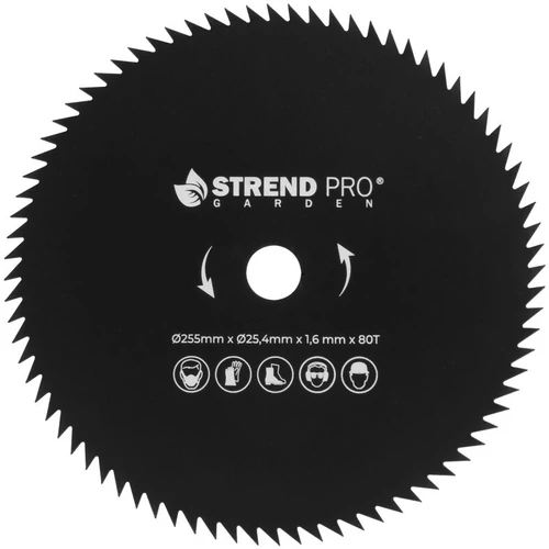 Fűkasza kés TT-BC415/520, 80 fogú tárcsa, 255x1,6 mm, pót