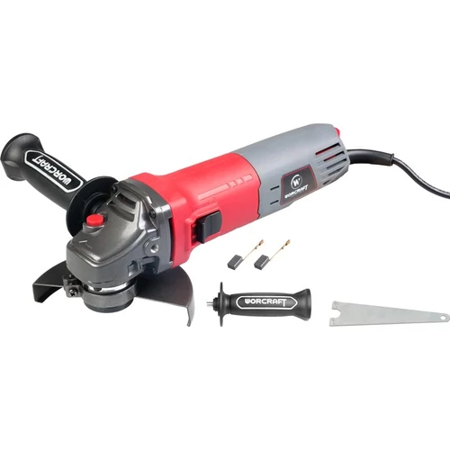 Csiszoló Worcraft AG08-125S, 820W, 125 mm, M14, sarok, fordulatszám-szabályozással