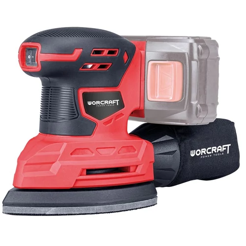 Csiszoló Worcraft CPMS-S20Li ShareSYS, delta, háromszög multicsiszoló, 20V Li-ion