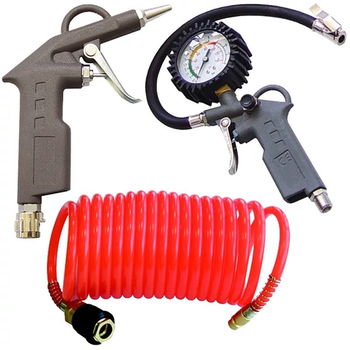 Kompresszor készlet Airtool W-2000A1, 1/4", 3 részes, festékszóró, lefúvó/felfújó
