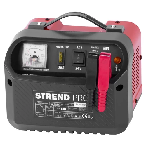 Akkumulátortöltő Strend Pro CBR-20, 12/24V, 14A