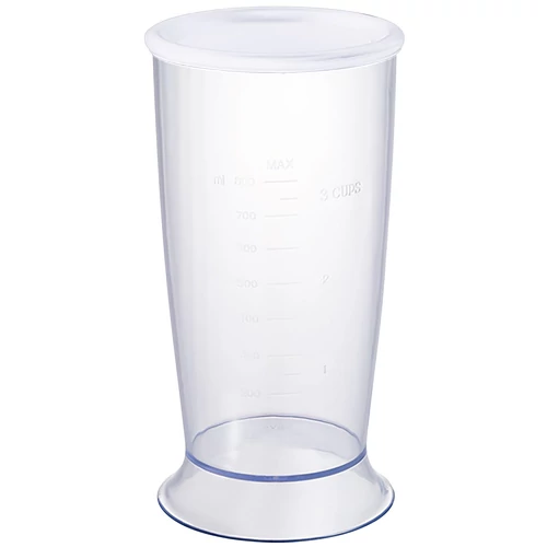 Mixelő tál MagicHome, 800 ml, fedéllel, Bonito mixerre, fehér