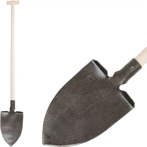 Ásó Gardex 1300 g, kovácsolt, lépőfelülettel, fa T-nyéllel