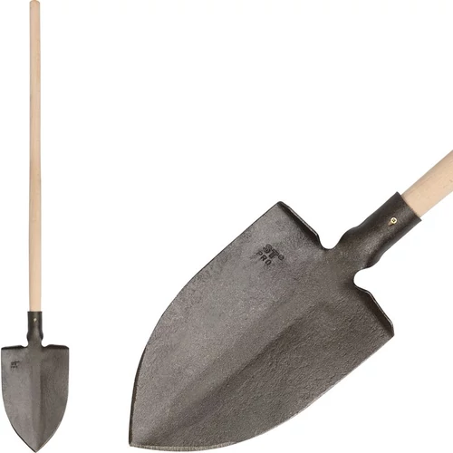 Ásó Gardex 1300 g, kovácsolt, lépőfelülettel, fa nyéllel