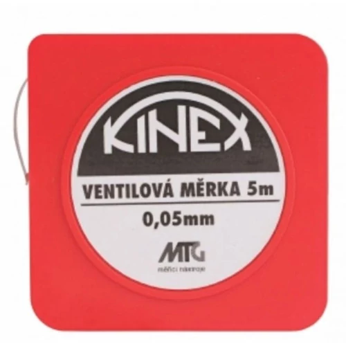 Kinex 1134-005/D mérővonalzó, 0.05, 5000x13 mm, DIN 2275N