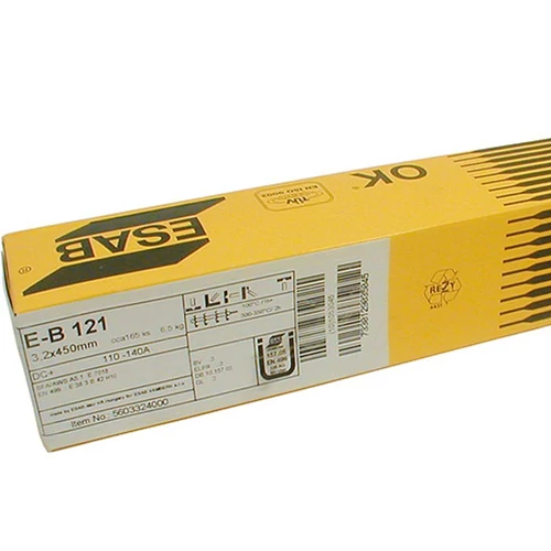 Elektróda ESAB EB 121, 5.0/450 mm, 6.5 kg, 70 db, 3 csomag
