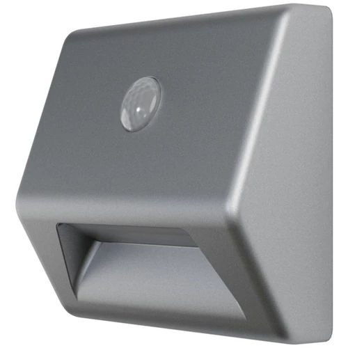 Lámpa OSRAM NIGHTLUX® Stair Silver, mozgásérzékelővel, 3xAAA, 84x28x73 mm
