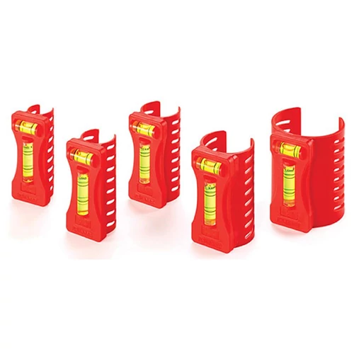 Vízmérték készlet KAPRO® 350, 1/2"-2", 5 részes, csövekhez és vezetékekhez