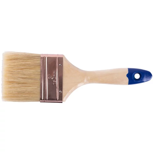Ecset Strend Pro JA001, 3", lapos, festő, fa nyél