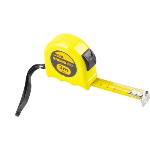 Mérőszalag Strend Pro WorkTiger, 3 m, 16 mm, behúzható, ABS