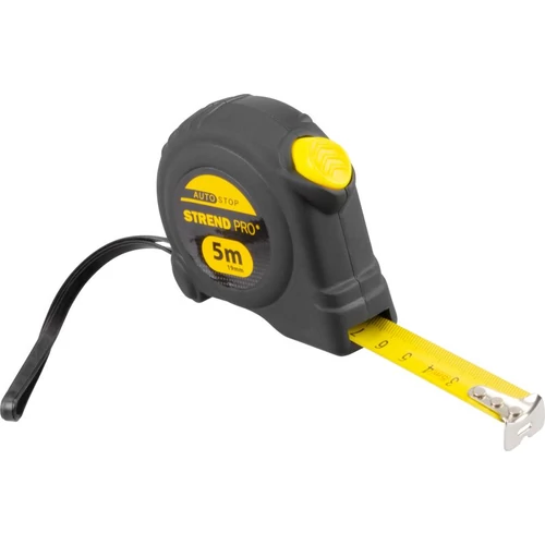 Mérőszalag Strend Pro WorkTiger 6K, 5 m, 19 mm, Auto Stop, feltekerhető