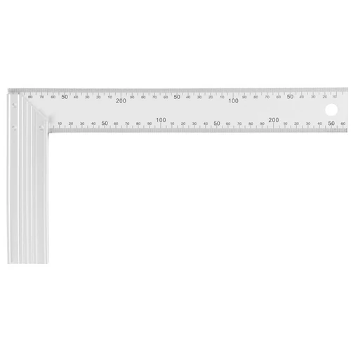 Derékszög DY-5007-1, 300 mm, Alu