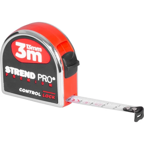 Mérőszalag Strend Pro Premium PW3013, 3 m, 13 mm, behúzható