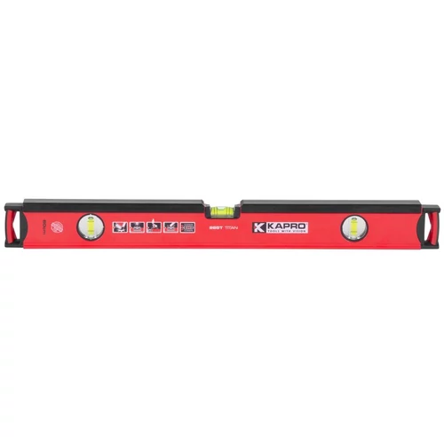 Vízmérték KAPRO® 985T, 600 mm, TITAN™, ütőfelülettel