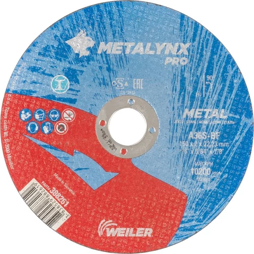 Metalynx pro tárcsa 150x2x22,23