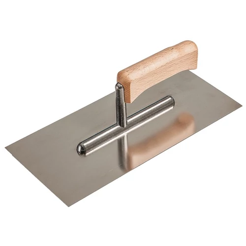 Simító Strend Pro Premium, HardWood, fa nyél, 270x130 mm, egyenes, 0,7 mm, rozsdamentes acél