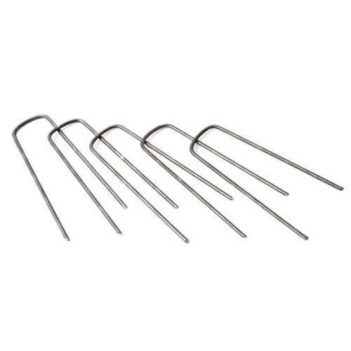Földbe rögzítő bilincs Garden E1203 4x15 cm, rögzítő, fém, 40 db-os csomag