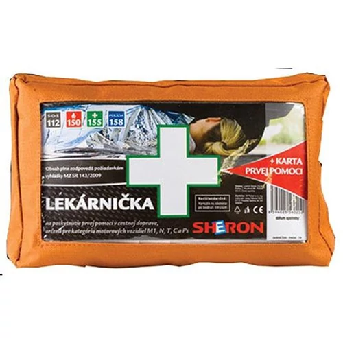 Autó elsősegély doboz Sheron, műbőr, SK